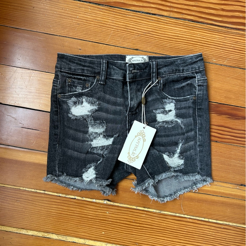 JoyFolie Marah Shorts Washed Black